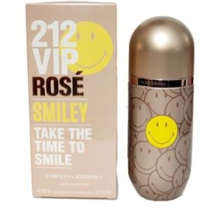 212 VIP ROSE SMILEY LIMITED EDITION · CAROLINA HERRERA | 80ML EDP