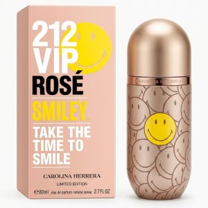 212 VIP ROSE SMILEY LIMITED EDITION · CAROLINA HERRERA | 80ML EDP