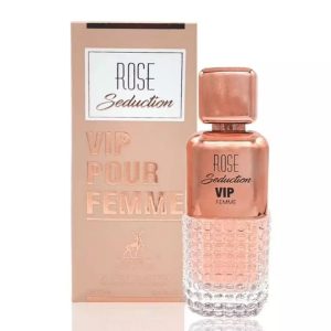 ROSE SEDUCTION VIP POUR FEMME · MAISON ALHAMBRA | 100ML EDP